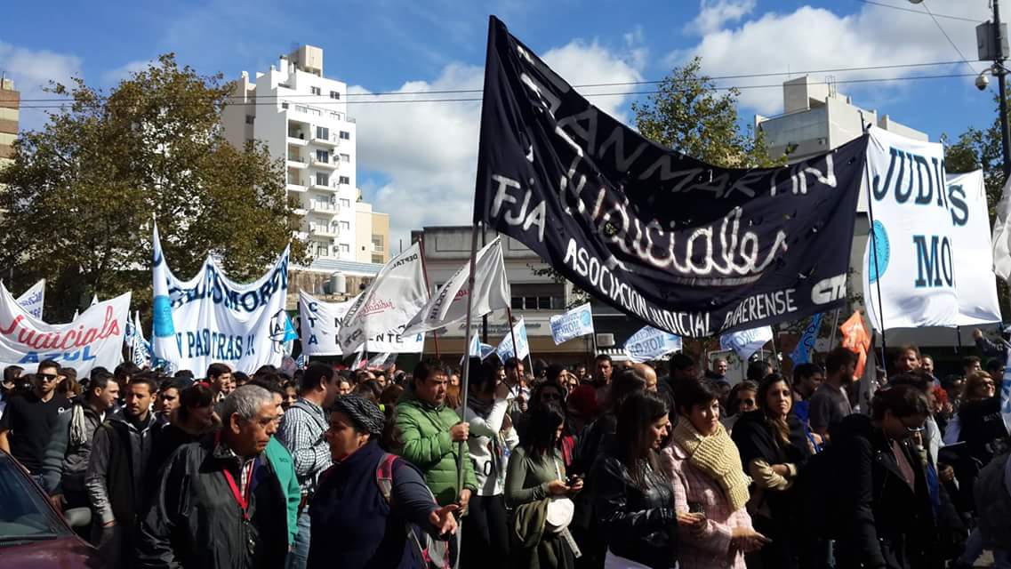 Los judiciales bonaerenses vamos al paro del 5 de abril