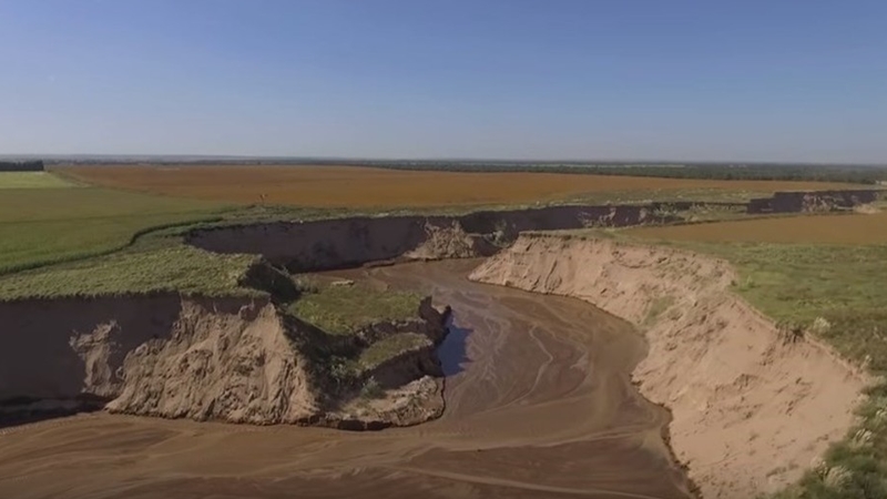 Río Nuevo: desmontes, inundaciones y erosión