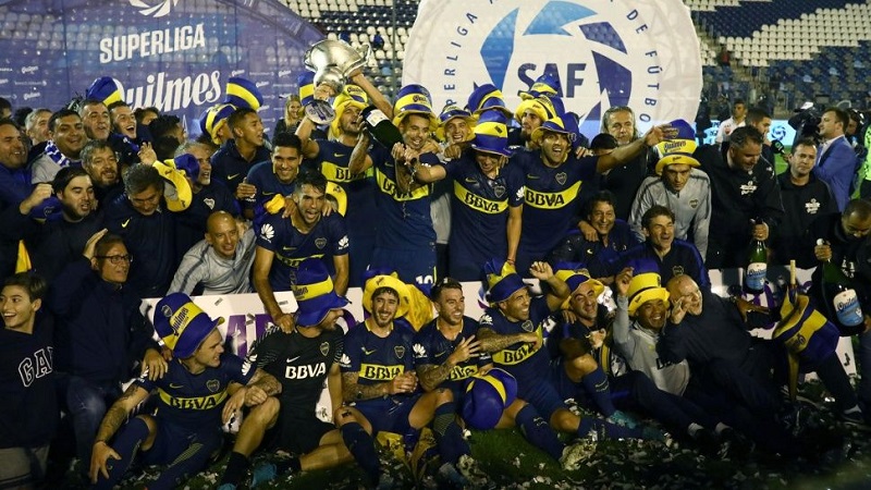 Boca empató con Gimnasia y se consagró bicampeón de la Superliga