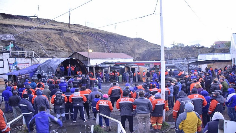 Mineros del Turbio se solidarizan con los trabajadores del Astillero Río Santiago