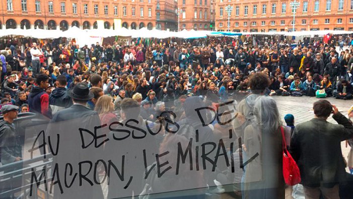 La lluita dels estudiants francesos en defensa de les conquestes de Maig del 68