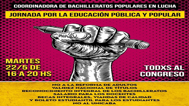 Jornada por la Educación Pública y Popular