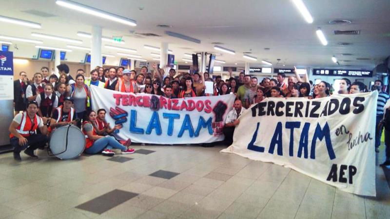 Tercerizados de Latam: volver, con la frente bien alta