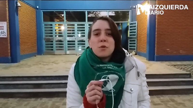 Media sanción para el aborto legal: “Es un paso, es un montón, pero hay que seguir saliendo a las calles”