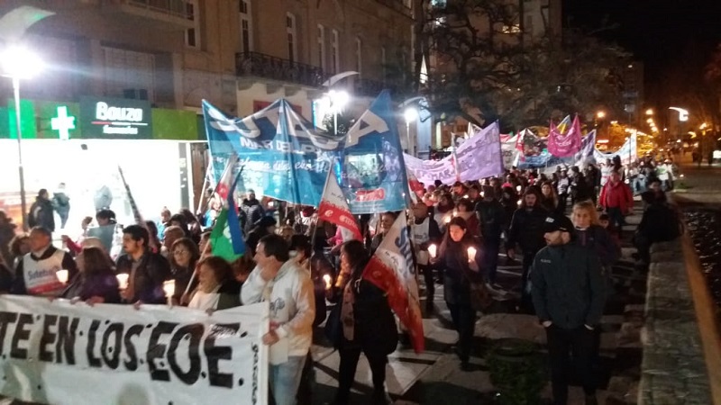 Mar del Plata: masiva movilización contra el cierre de los Equipos de Orientación Escolar