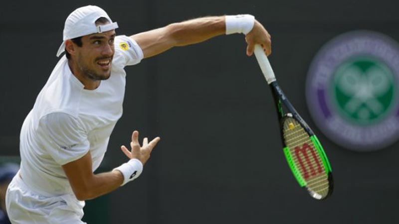 Wimbledon: triunfazo de Pella ante Cilic