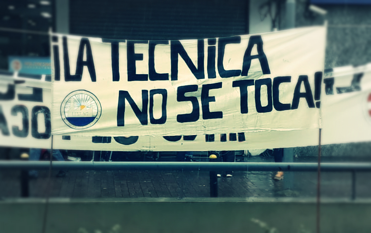 Las escuelas técnicas no se tocan