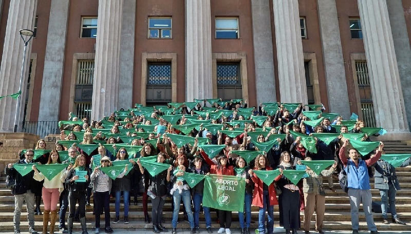 Se realizó el pañuelazo jurídico en Mendoza