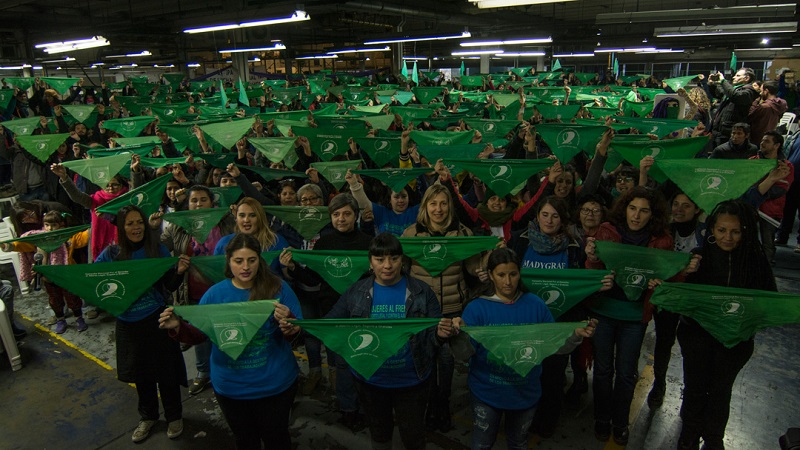 Aborto legal: por una gran columna de trabajadoras este 8 de agosto