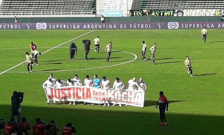 Huracán pidió justicia por Bocha Rego, joven hincha asesinado por Prefectura