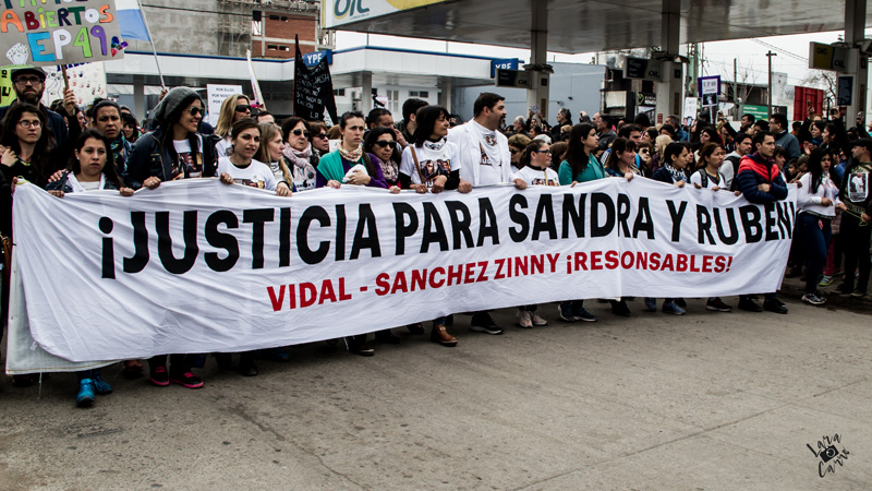 Sandra y Rubén, un camino por la defensa de la educación pública