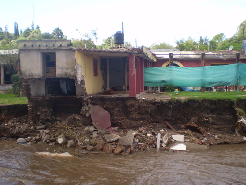 Villa Allende: lo que el agua dejó