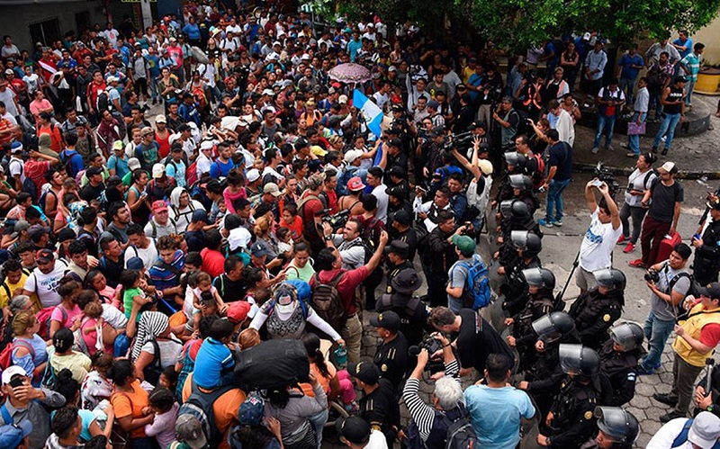 Solidaridad obrera y popular con la caravana migrante ¡ningún ser humano es ilegal!