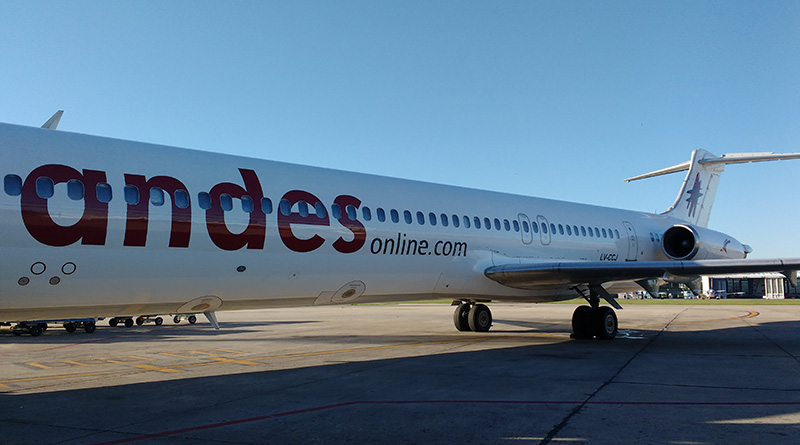 Trabajadores de Andes Líneas Aéreas en peligro