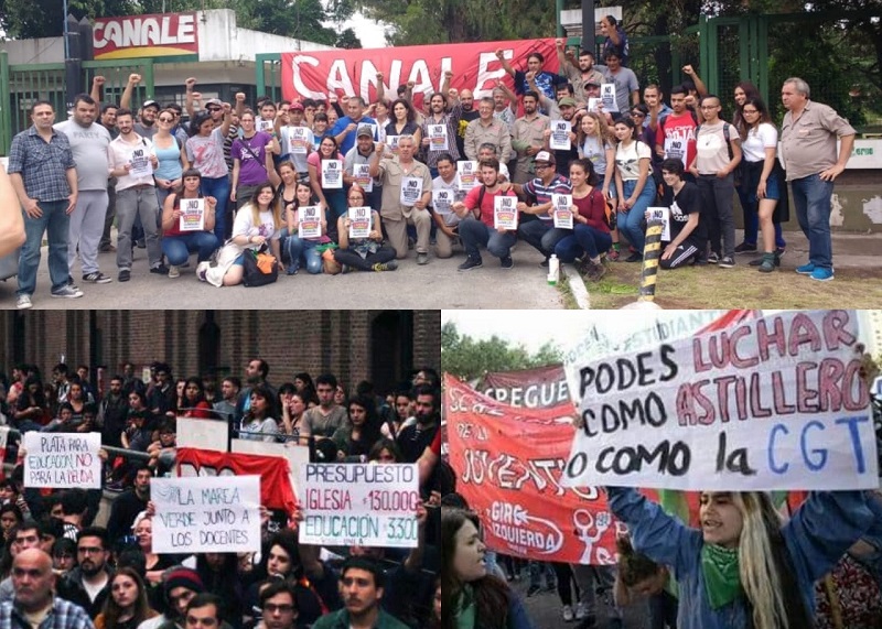 Una juventud que enfrente al gobierno de la "miseria planificada"