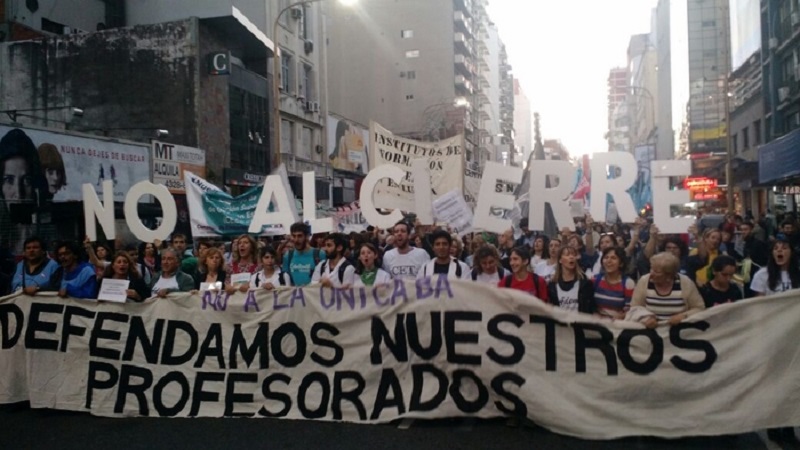 UniCABA: Rodríguez Larreta quiere dar dictamen el viernes para el cierre de profesorados