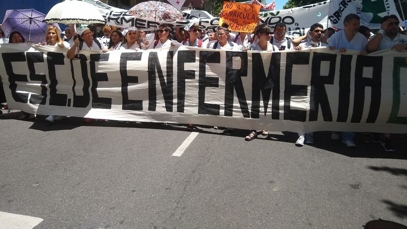 En defensa de la salud y la educación: abrazo a la escuela de enfermería Grierson