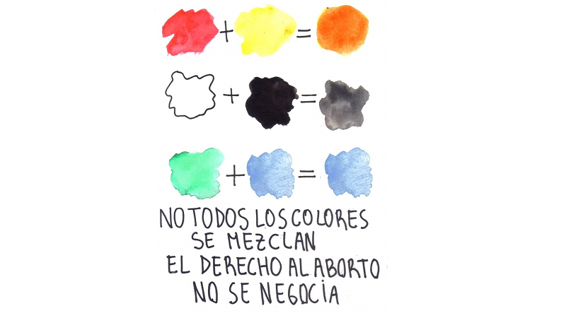 Aborto: no todos los colores se mezclan