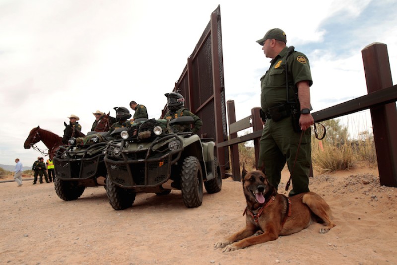 Más militares a la frontera de EUA-México 