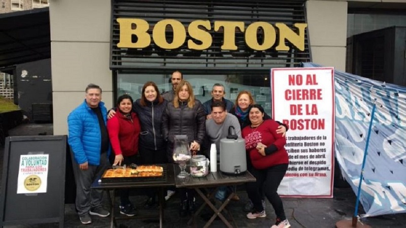 Mar del Plata: en la confitería Boston la lucha continúa 