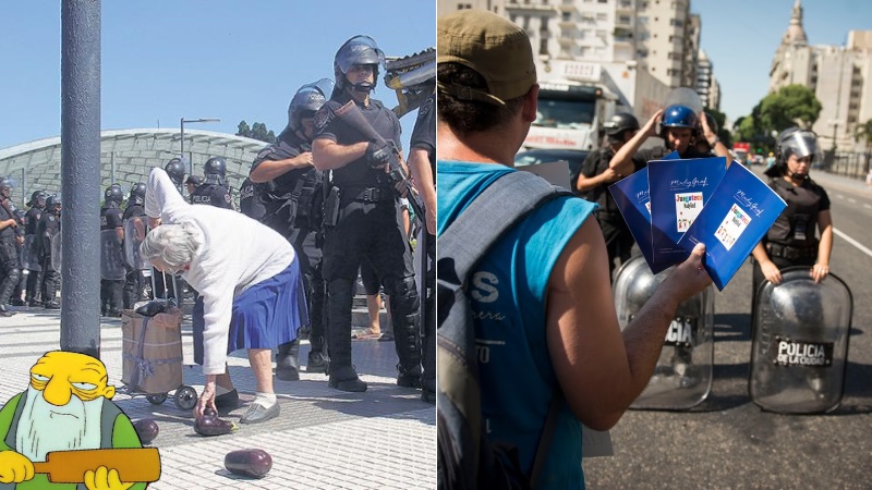 Verdurazo, cuadernazo: palazo