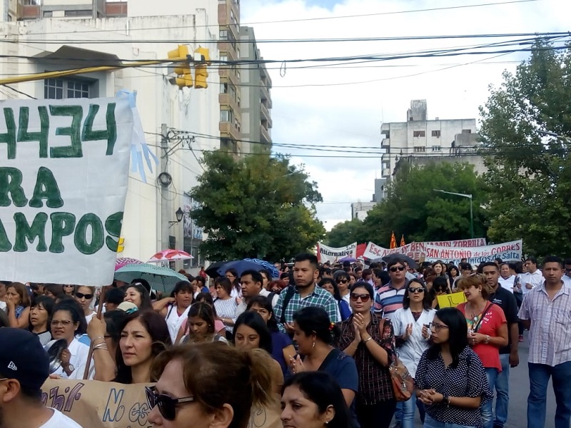 En Salta la adhesión al paro fue masiva aunque le pese a Urtubey