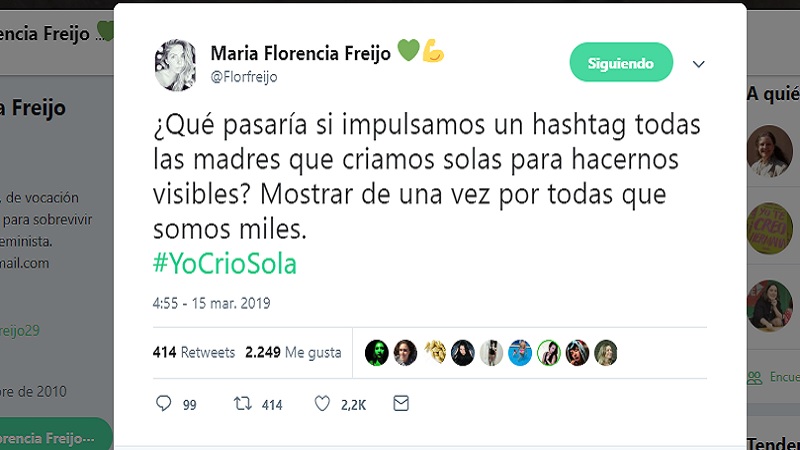 #YoCrioSola: el hashtag que evidencia la hipocresía del Estado y la realidad de miles de mujeres