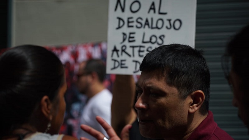 Artesanos San Telmo: jornada contra la represión de Larreta y por el trabajo