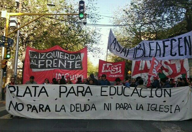 Los y las estudiantes nos plantamos contra el Ítem Aula