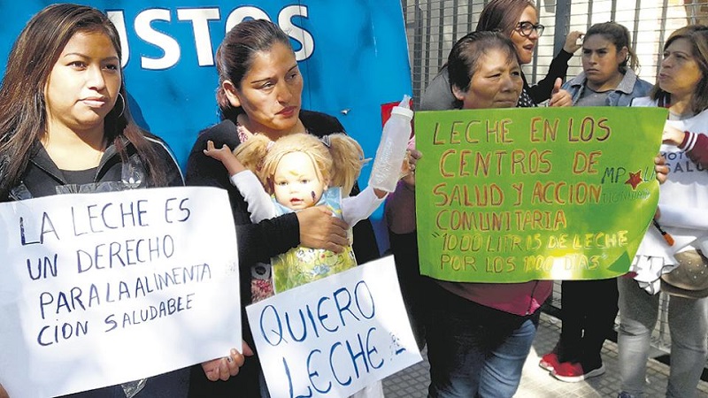 Ajuste brutal: el Gobierno porteño redujo el envío de leche a los centros de salud 