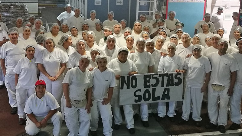 #NoEstásSola: las trabajadoras de Mondelez/Kraft respondemos a la violencia machista