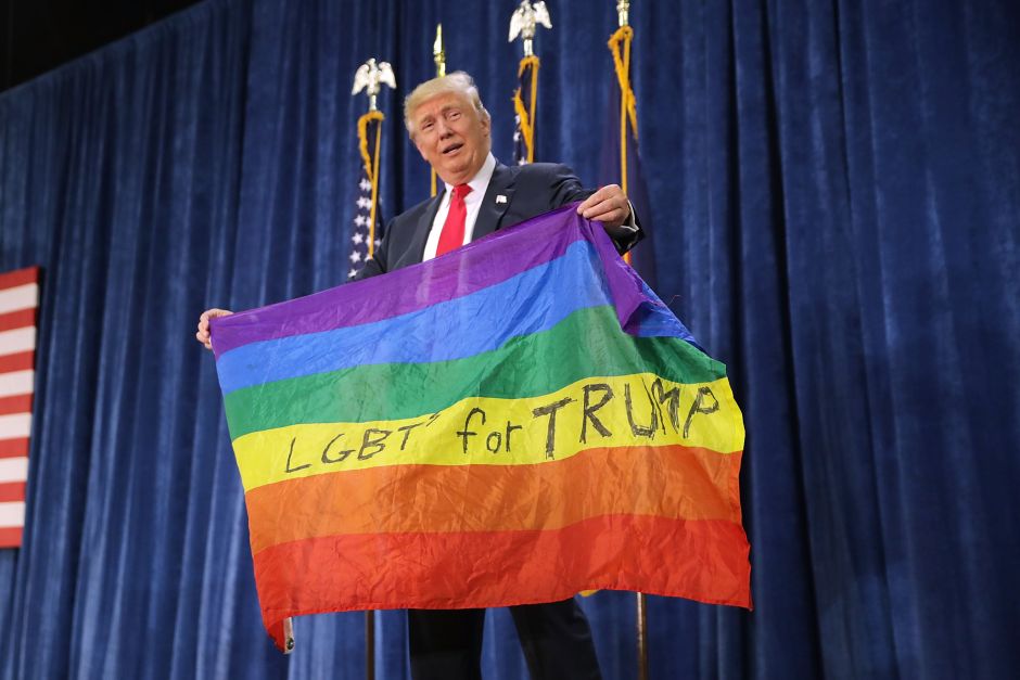 Ningún orgullo LGBTI por la celebración de Trump 