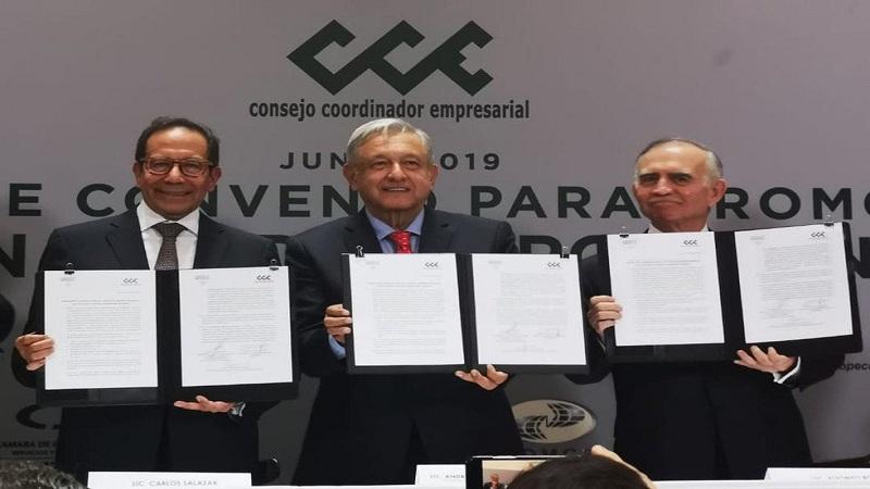 Nueva fase del romance de AMLO con los empresarios