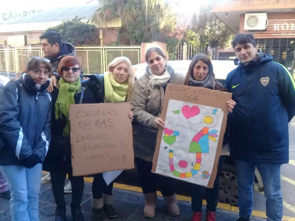 Sin calefacción ni agua caliente, varias escuelas suspendieron las clases La Matanza