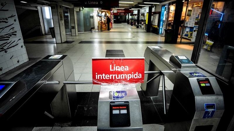 Los trabajadores del subte pararon contra la pérdida de puestos de trabajo y la flexibilización