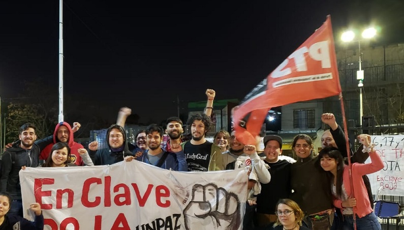 El frente de izquierda sale segunda fuerza en el centro de estudiantes de trabajo social UNPAZ