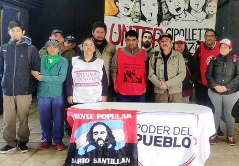 Procesan a militante del movimiento social FPDS por luchar contra el ajuste y el hambre