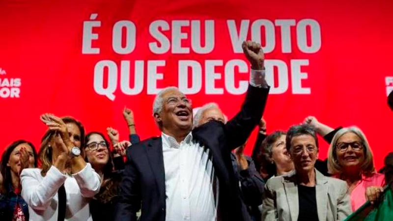 Elecciones en Portugal: ganó el Partido Socialista, pero con baja participación