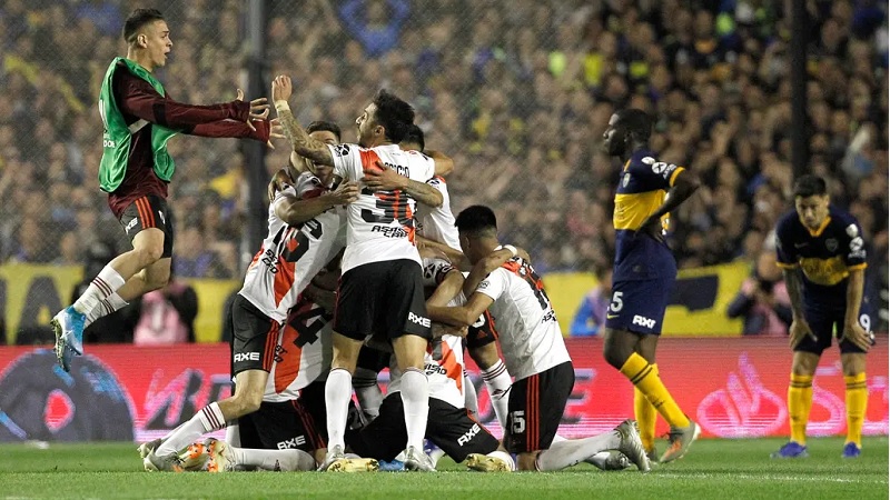 River volvió a festejar a lo grande ante Boca: así llegó a la final de la Libertadores