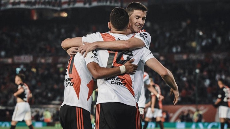 River le ganó a Colón y se subió a lo más alto de la tabla junto a Boca y Argentinos