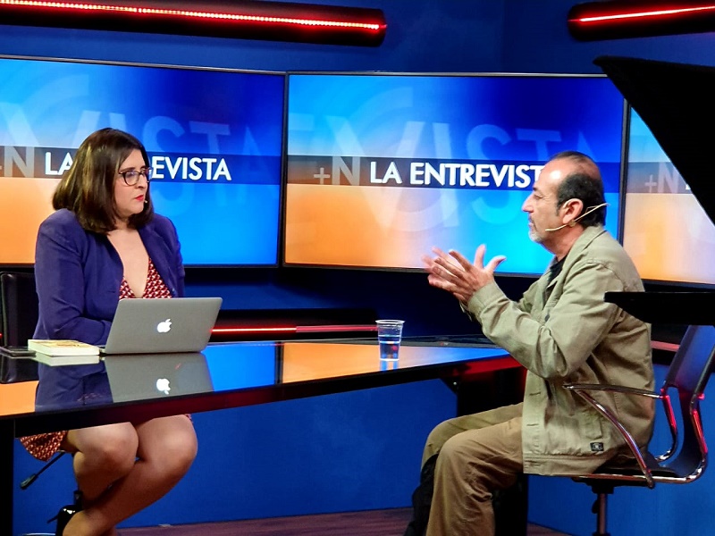 Entrevista a Raúl Godoy en la TV chilena