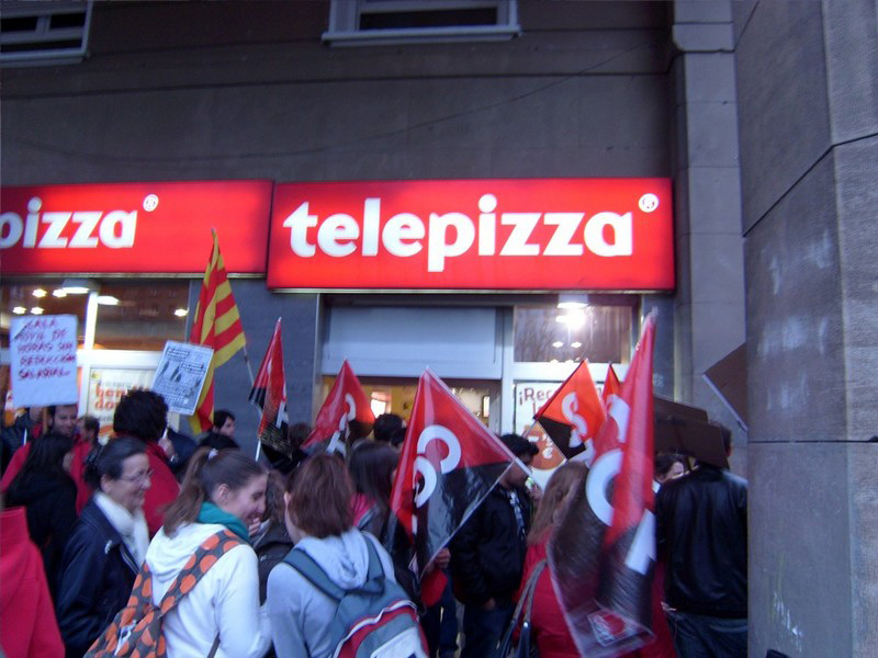 Zaragoza: exitosa elección de CGT Telepizza, avanza la juventud trabajadora