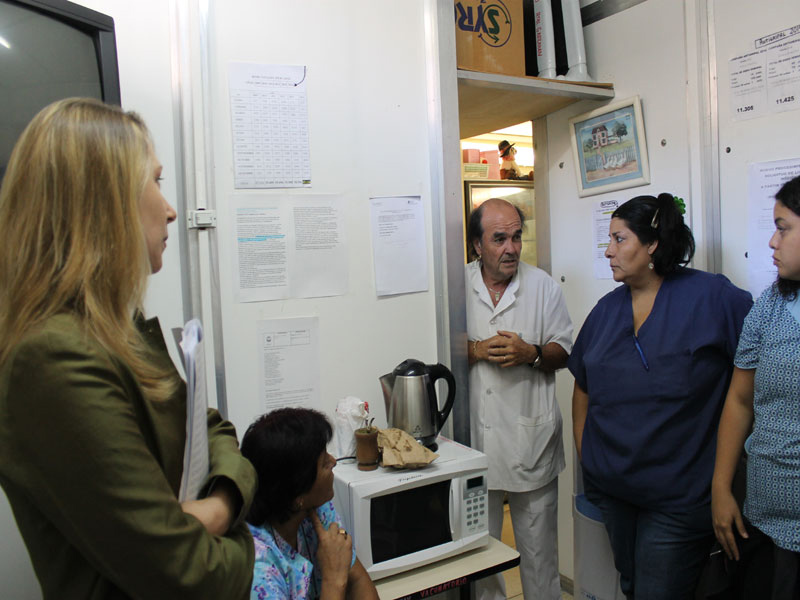 Myriam Bregman en el Hospital Garrahan