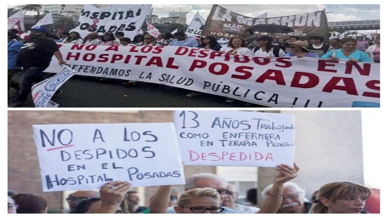 Despidos Hospital Posadas: ¿reincorporación o recontratación?