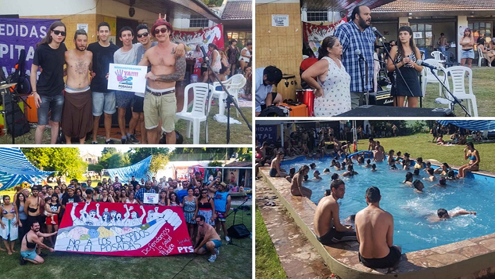 Festival en apoyo al Hospital Posadas en el último día de la quinta de Luzuriaga