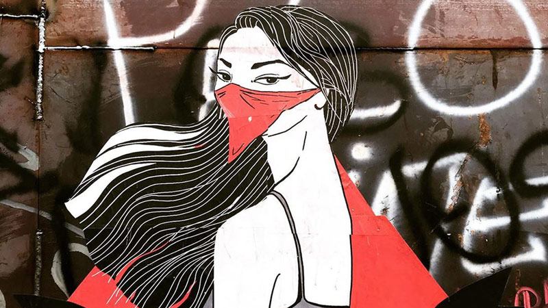 Estallido social en Chile: el arte feminista de Lolo Góngora