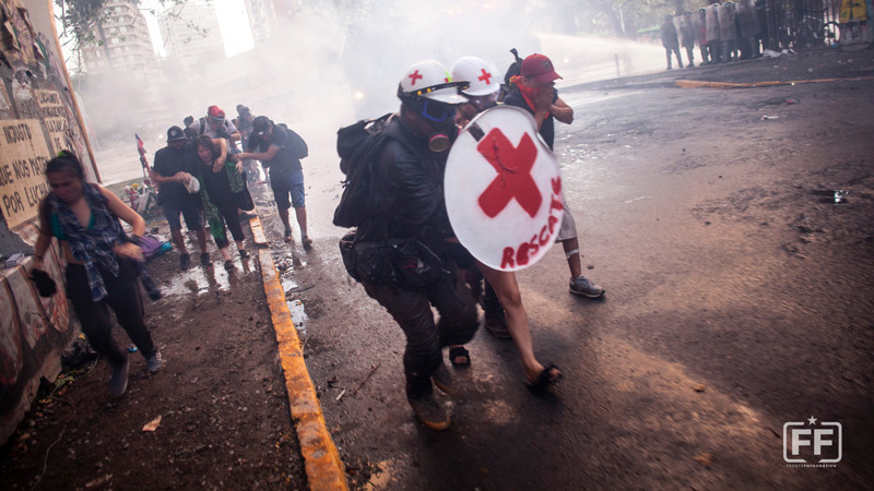 Las expresiones populares ganan la calle, imágenes del Frente Fotográfico en la revuelta chilena