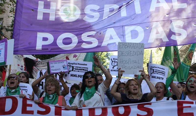 Trabajadoras del Hospital Posadas: los ojos en los que nos miramos para transformar la vida