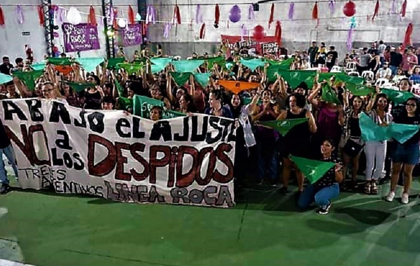 Ferroviarias en lucha: “El 8 y 9M estaremos de pie en las calles"