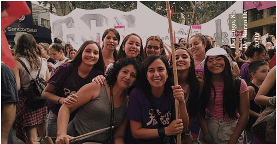 8M: voces de trabajadoras y estudiantes de barrio que marcharon con Pan y Rosas